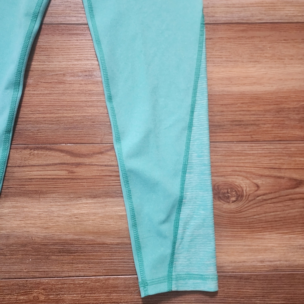 DSG 7/8 High Rise Tight Womens S Aqua Performance Leggings NEW - Picture 2 of 12